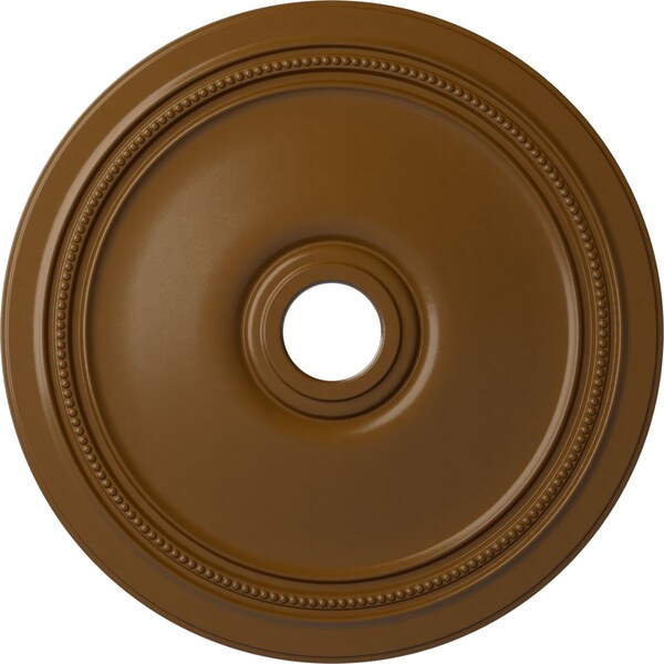 Ekena Millwork Diane Ceiling Medallion (Fits Canopies up to 6 1/4"), 24"OD x 3 5/8"ID x 1 1/4"P, Smokey Topaz CM24DISTF - main